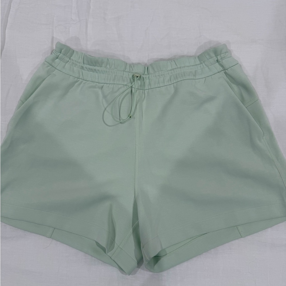 lululemon athletica Mint Green Drawstring Athletic Shorts